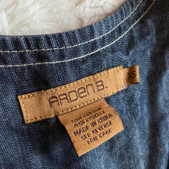 ARDEN B. Vintage Denim Dress - Picture 2 of 9